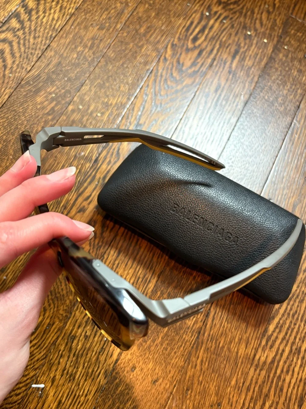 Balenciaga Two Toned Sunglasses - Picture 3 of 10
